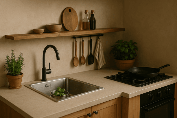 Kitchen Sink And Stove Together: Creative Solutions Without Renovation