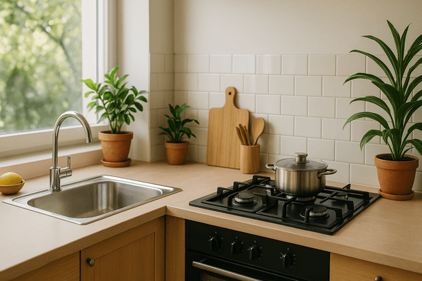 Kitchen Sink And Stove Together: Non-Renovation Solutions For Vastu Harmony